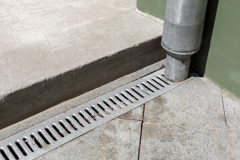 Channel Drain Installation