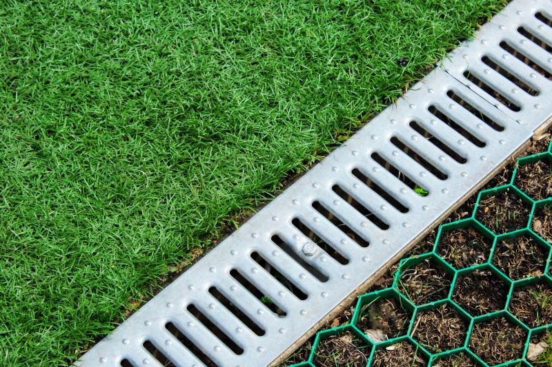 Drainage Swale Installation