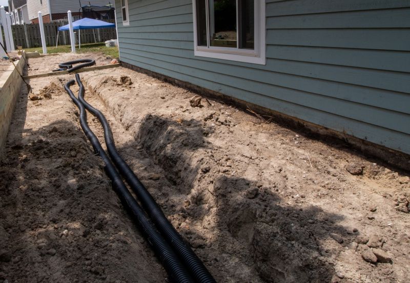 French Drain Cleaning