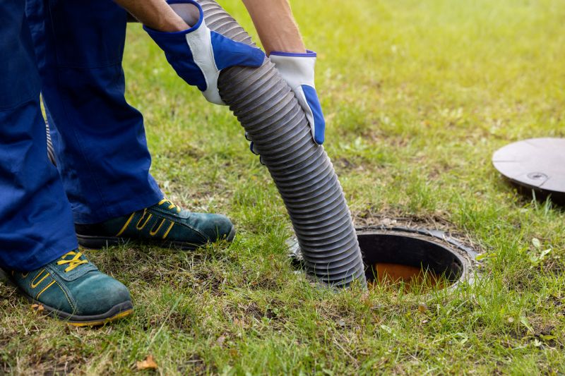 French Drain Cleaning detail