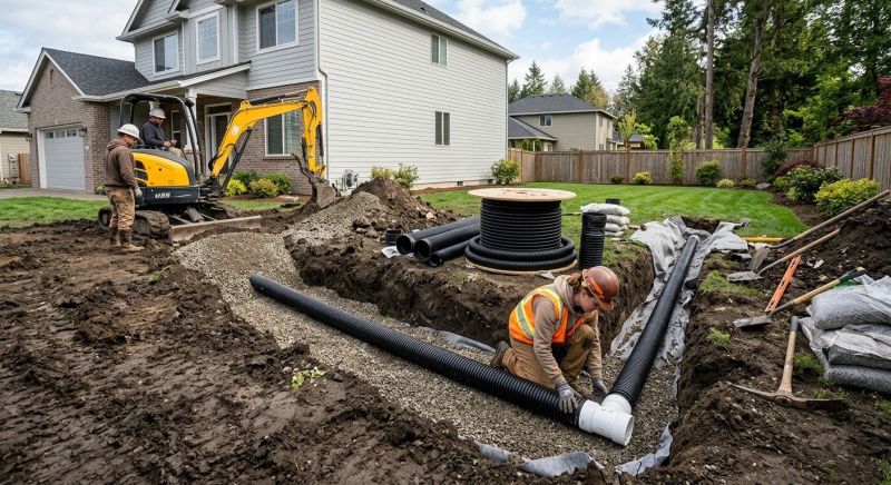 Outdoor Drain Installation in Tuscaloosa, AL