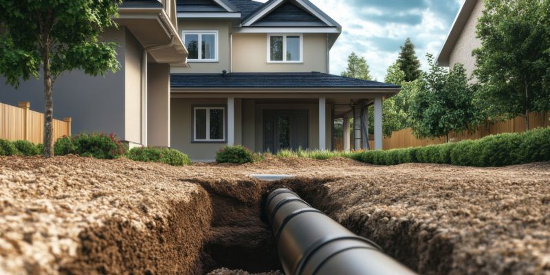 Residential Landscape Drainage