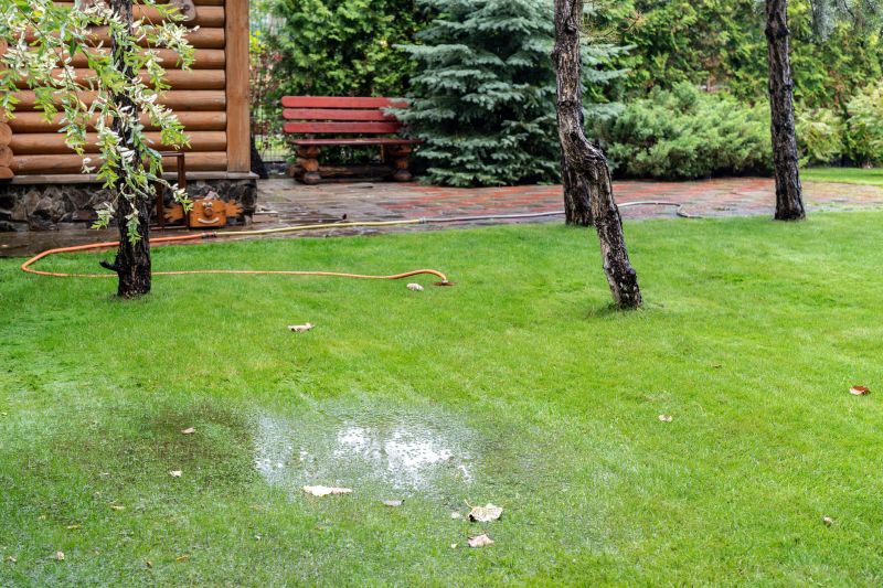 Water Pooling Prevention