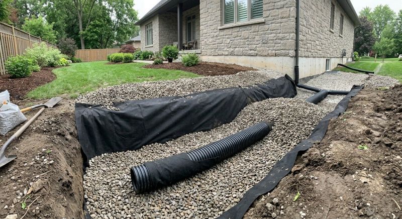 French Drain Installation Service