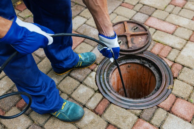 Local French Drain Cleaning pros at work